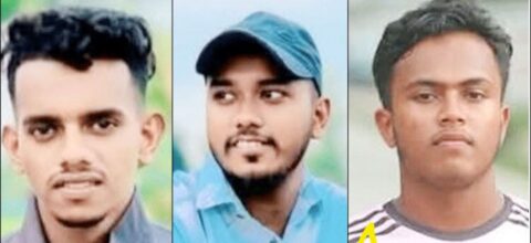 নরসিংদীতে বাসচাপায় তিন বন্ধু নিহত
