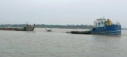 মোংলায় ফ্লাইঅ্যাশ বোঝাই কার্গো জাহাজ ডুবে গেছে পশুর নদীতে