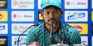 ম্যাচ হারের কারণ ব্যাটিং ব্যর্থতা-ব্যাখ্যায় শান্ত