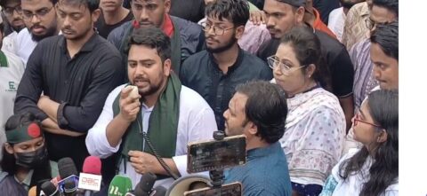 জুলাই সনদের আগে কোনো নির্বাচন মেনে নেবে না ছাত্র-জনতা: নাহিদ ইসলাম