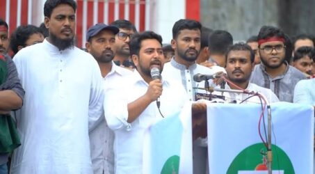 সংস্কার নয়, কেউ কেউ শুধু নির্বাচন চায়: এনসিপি আহ্বায়ক নাহিদ ইসলাম