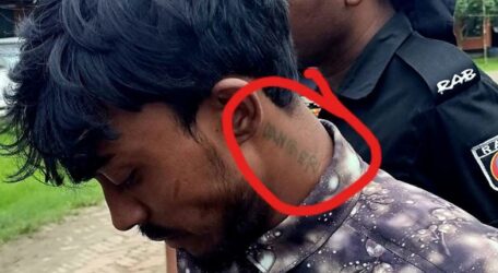 গাজীপুরে সাংবাদিক হত্যাকাণ্ড, আলোচনায় আসামি স্বাধীনের ‘ডেঞ্জার’ ট্যাটু