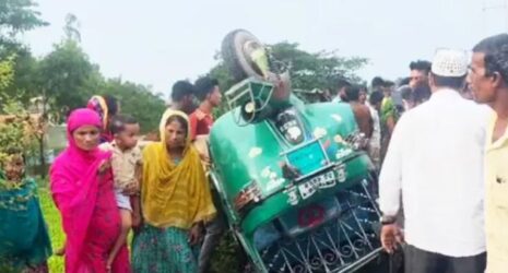 ব্রাহ্মণবাড়িয়ায় সিএনজি-দুই মোটরসাইকেলের সংঘর্ষে নিহত ৪