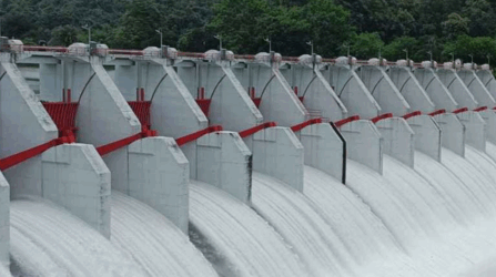 টানা বৃষ্টিতে বিপৎসীমার ওপরে কাপ্তাই হ্রদ, শুরু পানি নিঃসরণ