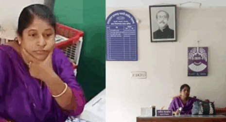 বঙ্গবন্ধুর ছবি টানানোর ঘটনা,  পিরোজপুরের সেই প্রধান শিক্ষিকা বরখাস্ত