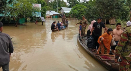 বন্যা পরিস্থিতি : চট্টগ্রামে সেনাবাহিনী মোতায়েন
