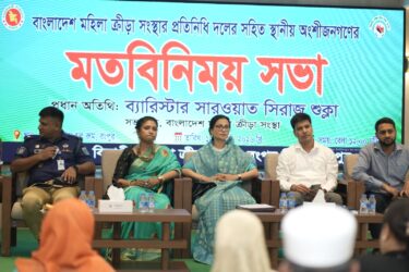 ‘মেয়েদের ক্রীড়াঙ্গনে এগিয়ে নিতে দরকার গোড়ামিমুক্ত নিরাপদ পরিবেশ’
