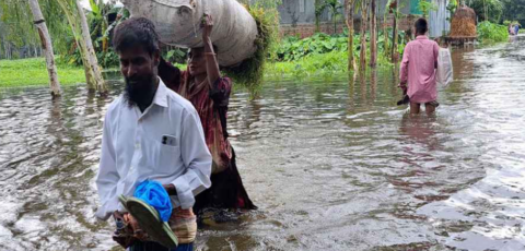 তিস্তা-দুধকুমার অববাহিকায় বন্যার শঙ্কা, ঝুঁকিতে ৫ জেলা
