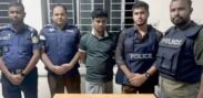 আইনশৃঙ্খলা বাহিনীর লুট হওয়া পিস্তলসহ ছাত্রদল নেতা গ্রেপ্তার