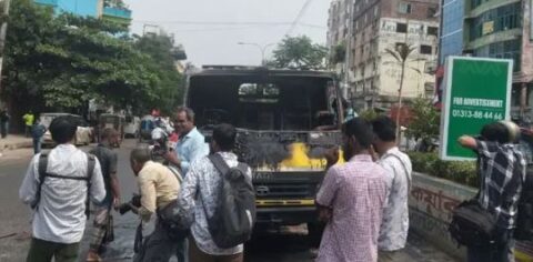 মিরপুরে উচ্ছেদ অভিযানে ভাঙচুর-আগুন, চার মামলায় আসামি দুই হাজার